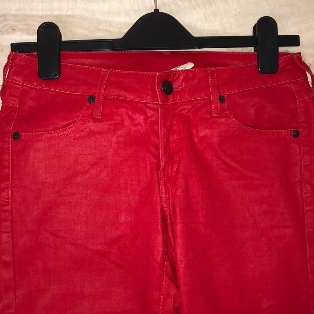 Mango coated skinny jeans